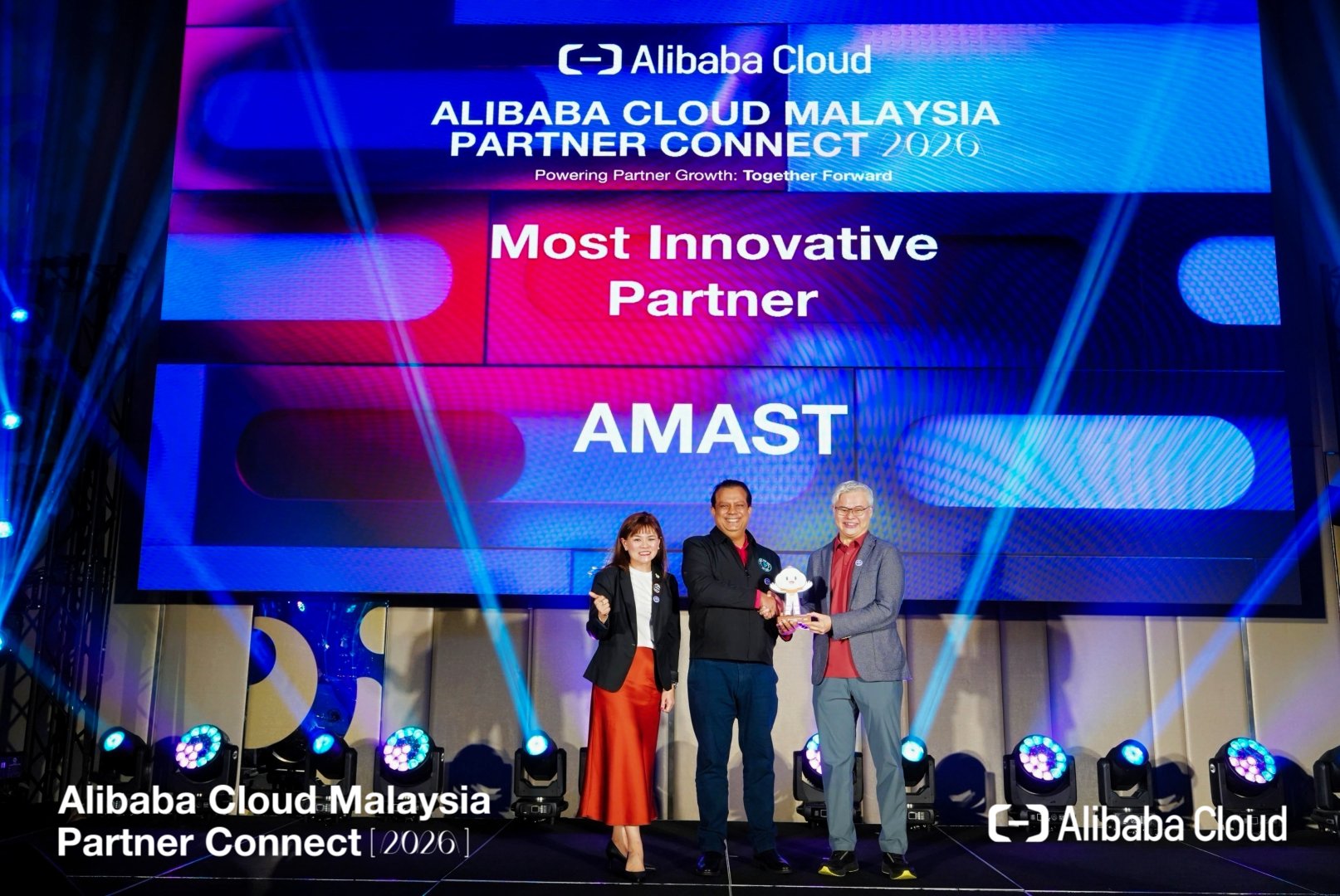 AMAST Recognized as “Most Innovative Partner” by Alibaba Cloud Malaysia